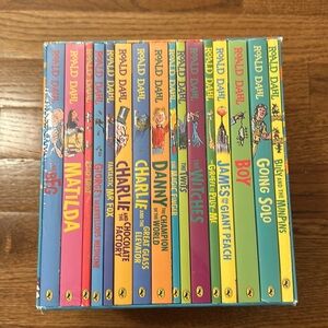 Roald Dahl book collection. New